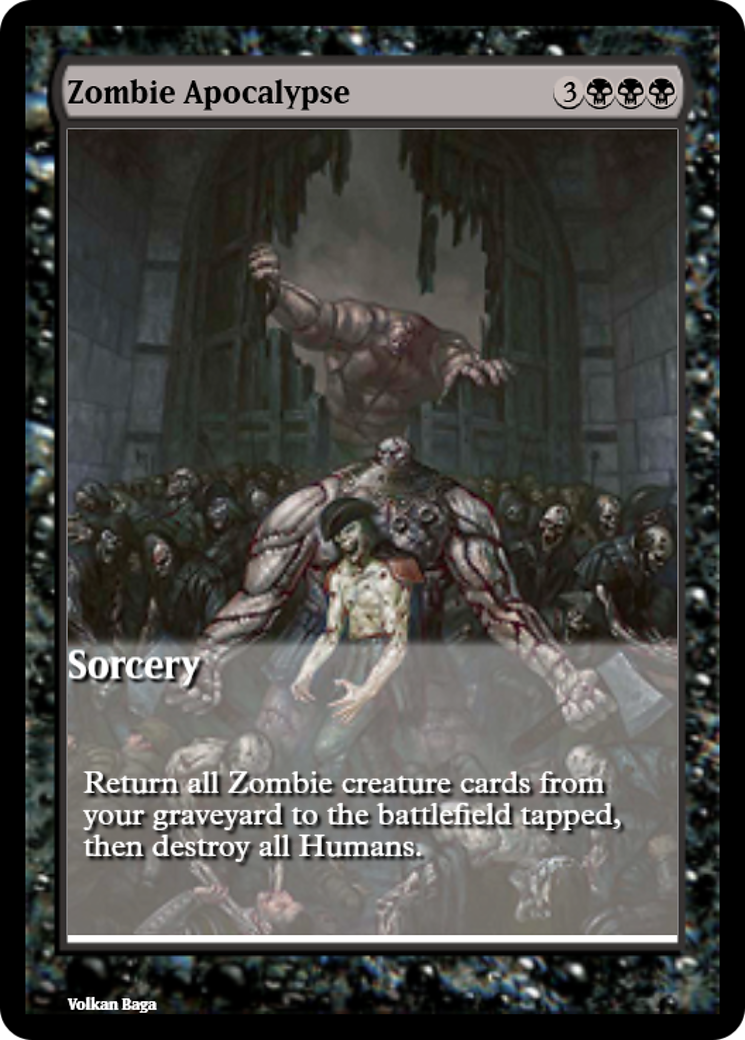 Zombie Apocalypse (PRM-43515) -  Foil