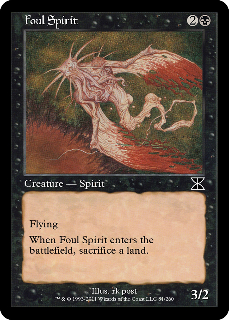 Foul Spirit (ME4-081) -