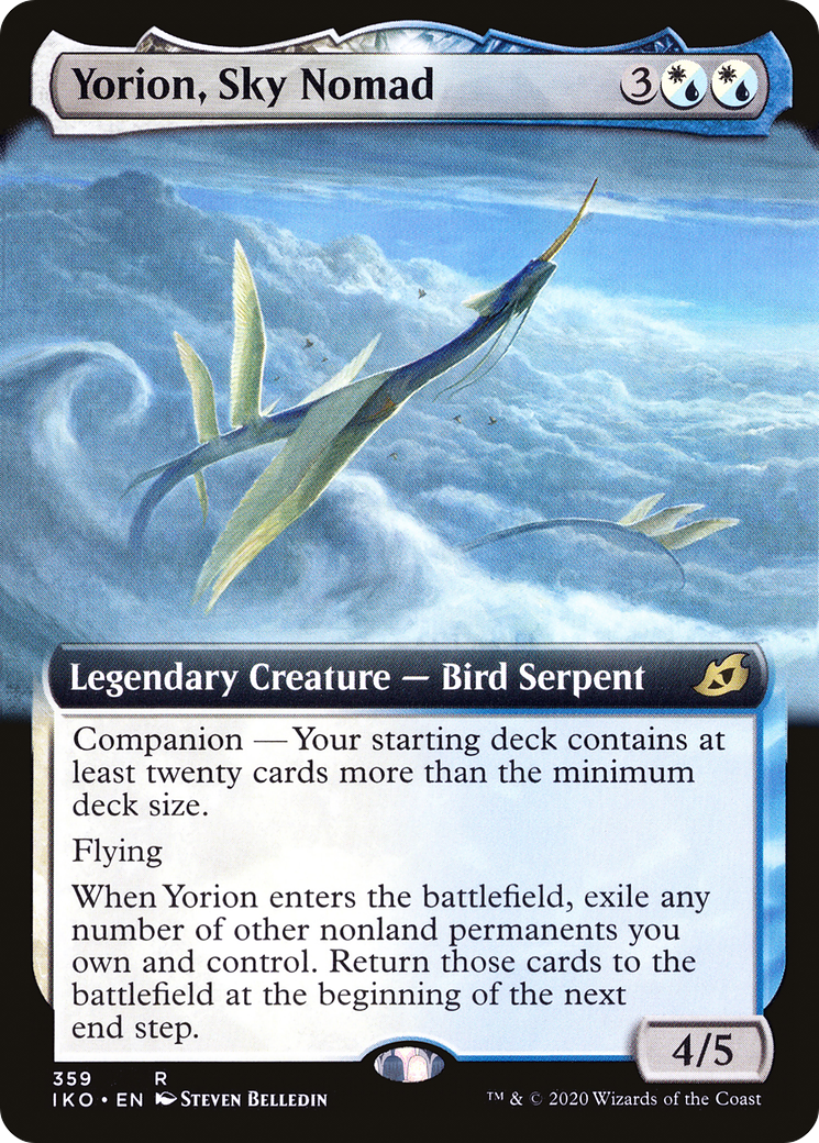 Yorion, Sky Nomad (IKO-359) - : (companion, Extended Art)