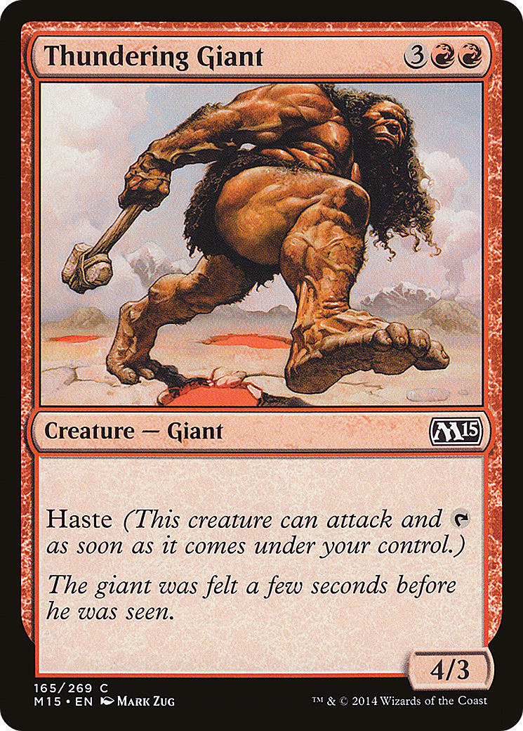 Thundering Giant (M15-165) -