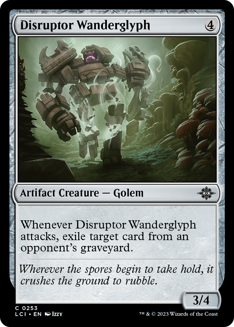 Disruptor Wanderglyph (LCI-253) -  Foil