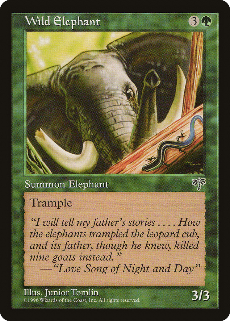 Wild Elephant (MIR-254) -