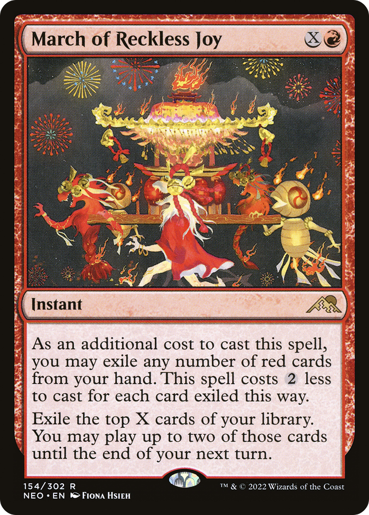 March of Reckless Joy (NEO-154) -  Foil