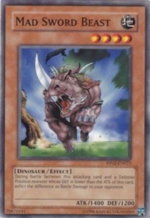 Mad Sword Beast (RP02-EN023) - Retro Pack 2 Unlimited