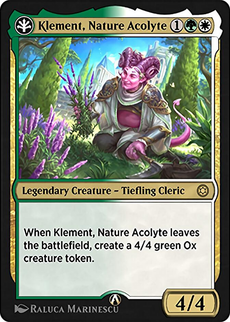 Klement, Nature Acolyte (HBG-01G) -