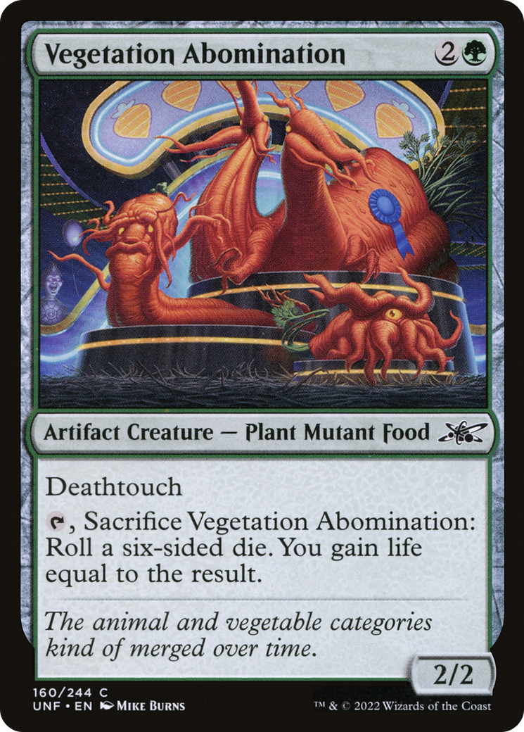 Vegetation Abomination (UNF-160) -  Foil