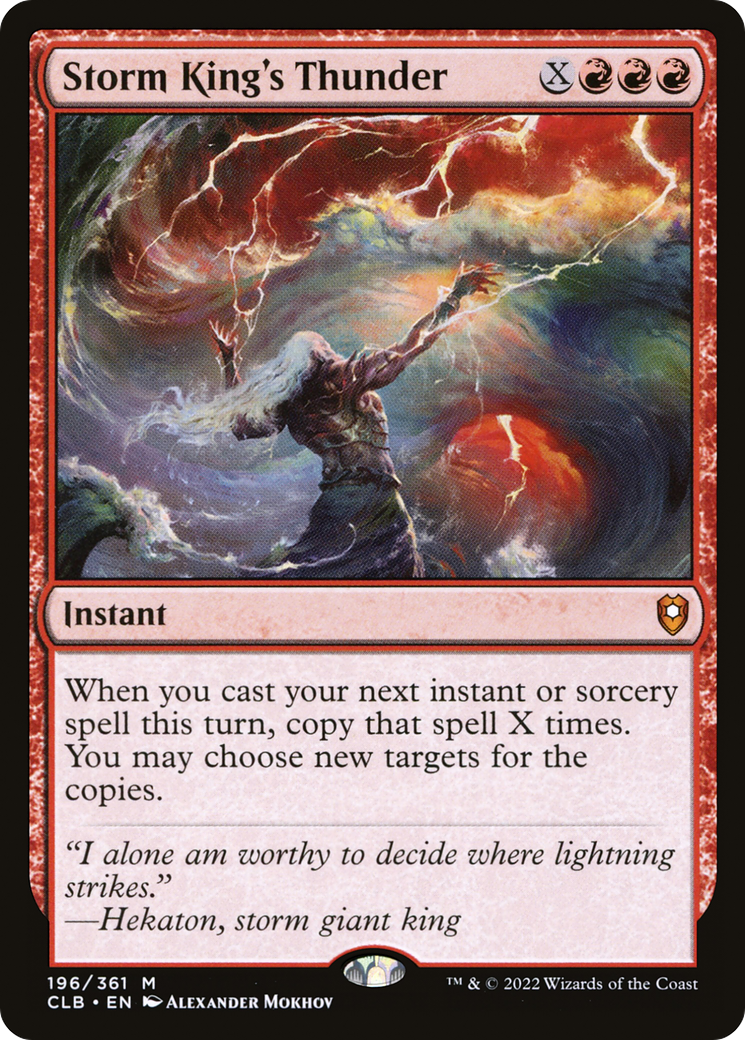 Storm King's Thunder (CLB-196) -  Foil