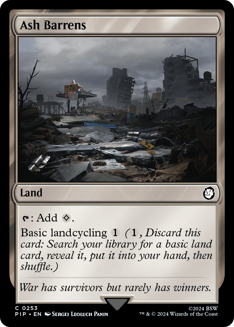 Ash Barrens (PIP-253) -  Foil