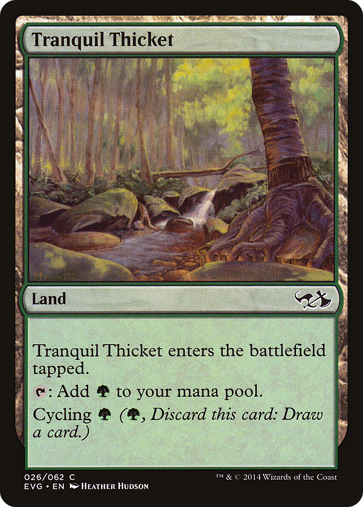 Tranquil Thicket (DD3-026) -