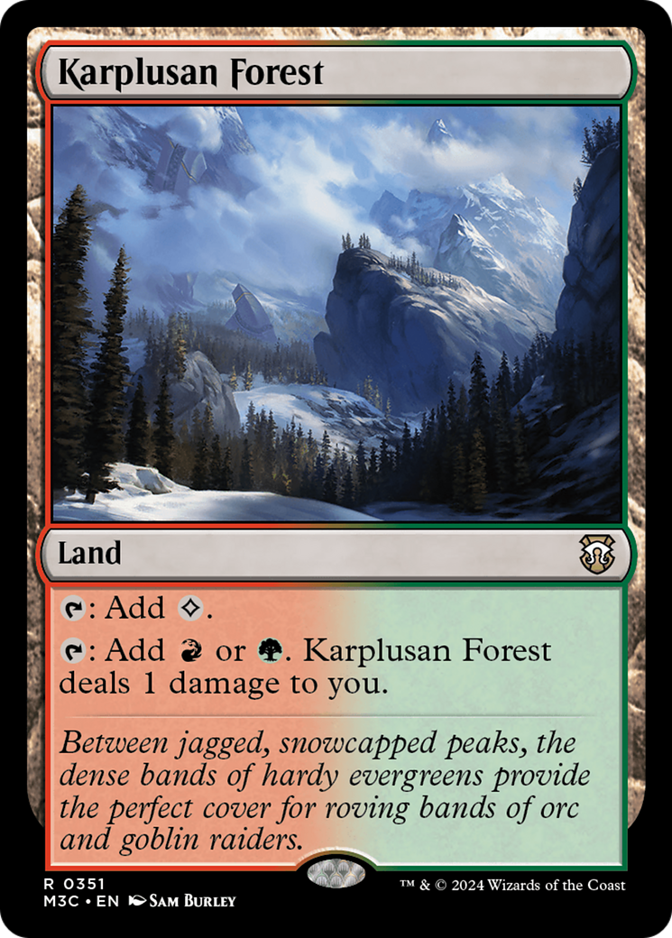 Karplusan Forest (M3C-351) -