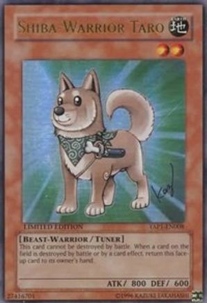 Shiba-Warrior Taro (YAP1-EN008) - Anniversary Pack Limited