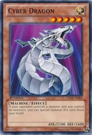 Cyber Dragon (White) (SDCR-EN003) - Structure Deck: Cyber Dragon Revolution Unlimited