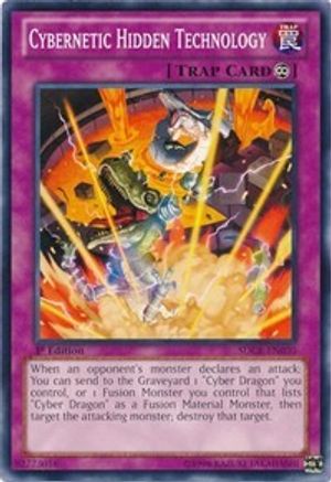 Cybernetic Hidden Technology (SDCR-EN030) - Structure Deck: Cyber Dragon Revolution 1st Edition