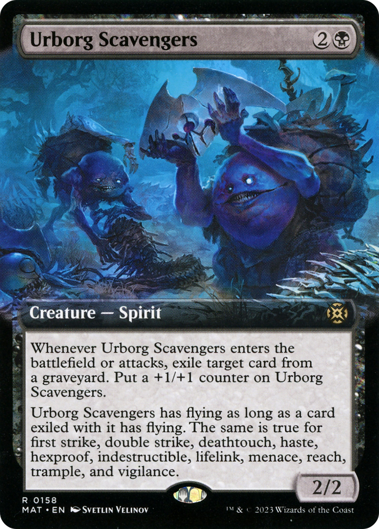 Urborg Scavengers (MAT-158) - : (Extended Art) Foil