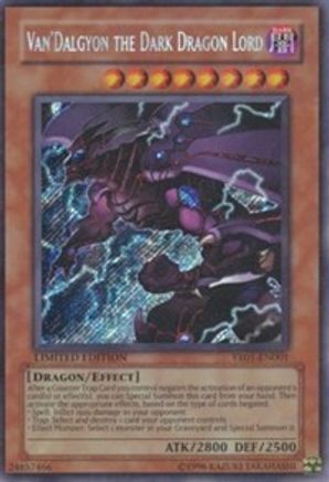 Van'Dalgyon The Dark Dragon Lord (YR01-EN001) - Yu-Gi-Oh! R Manga Promo Limited