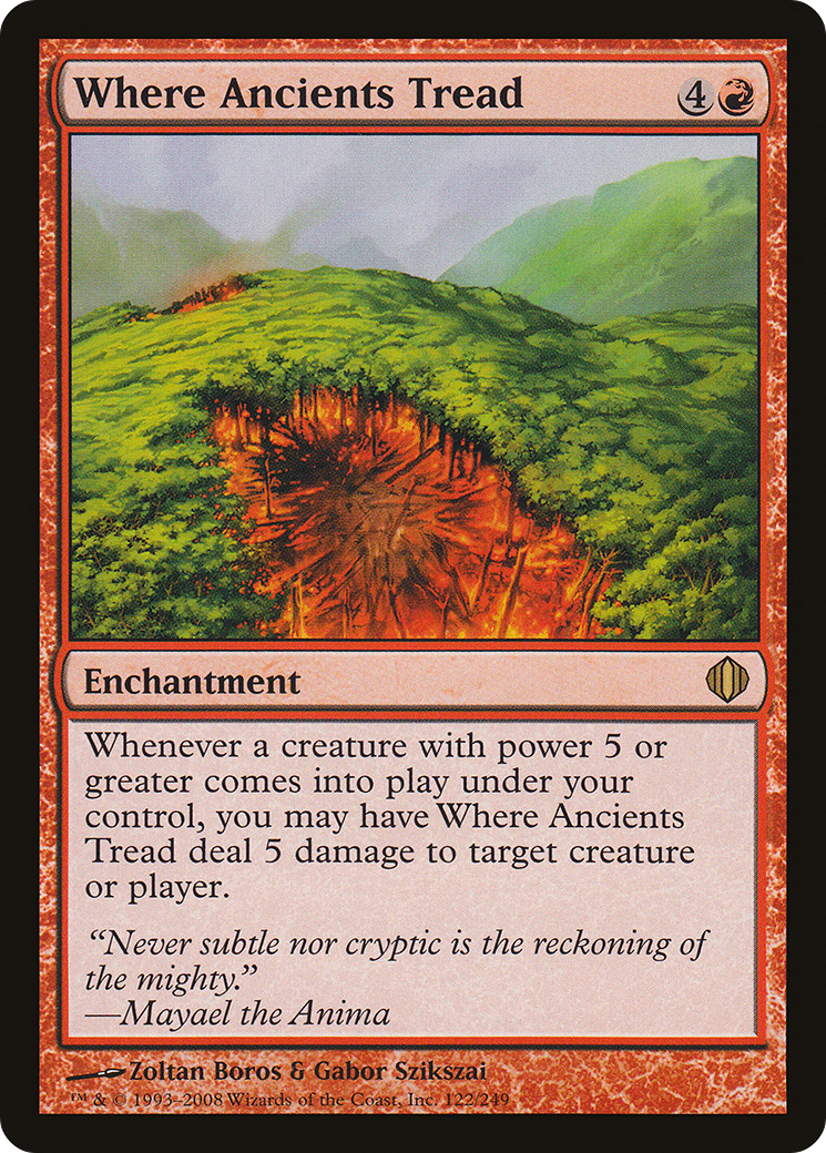 Where Ancients Tread (ALA-122) -  Foil