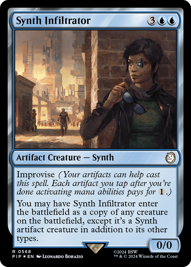 Synth Infiltrator (PIP-568) -  Foil