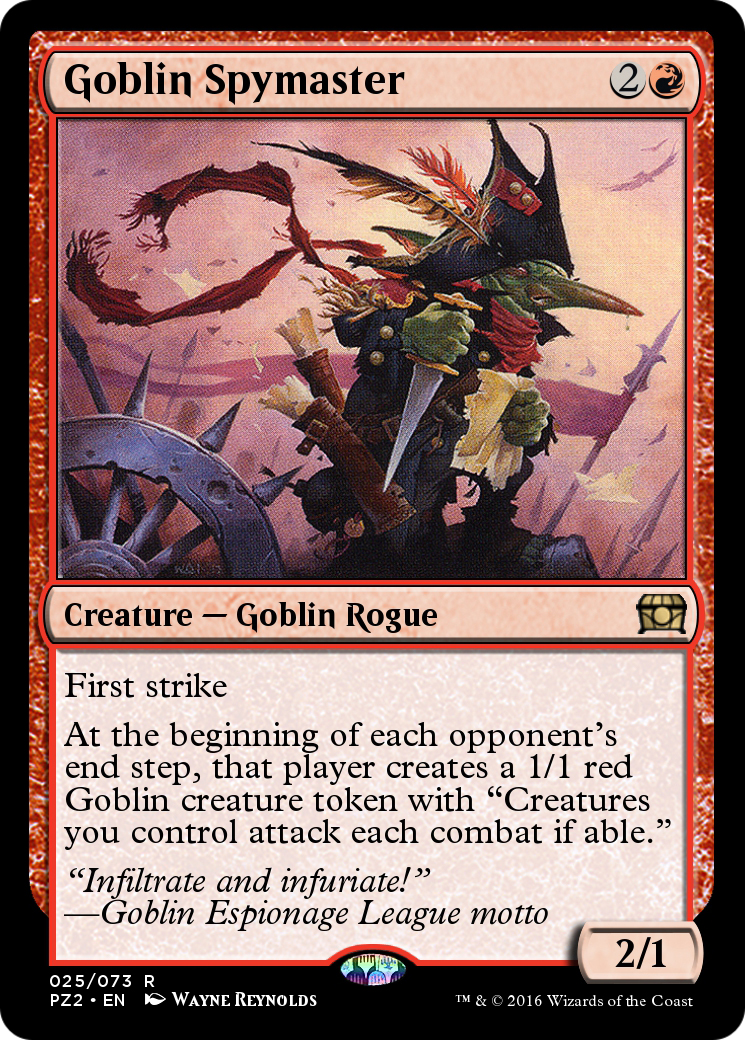 Goblin Spymaster (PZ2-025) -  Foil