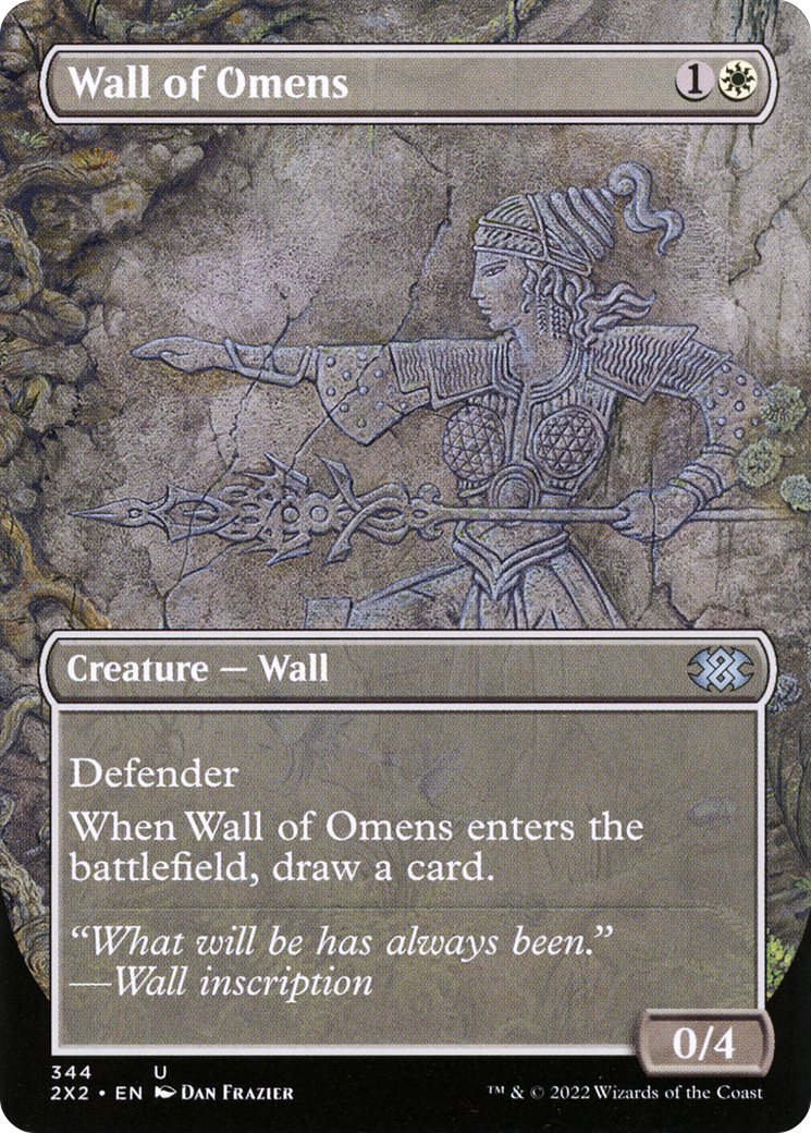 Wall of Omens (2X2-344) -  (Borderless)