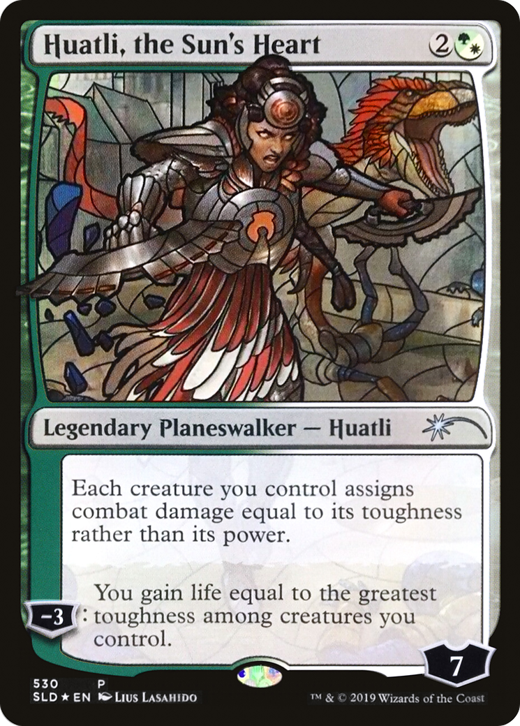 Huatli, the Sun's Heart (SLD-530) -  Foil