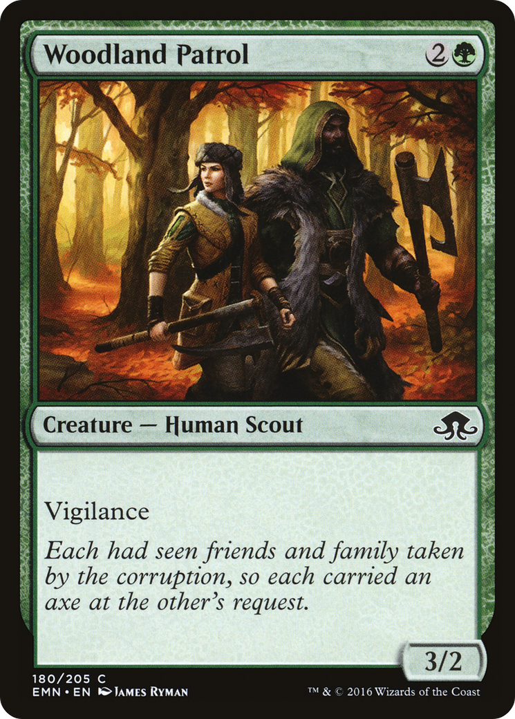 Woodland Patrol (EMN-180) -  Foil