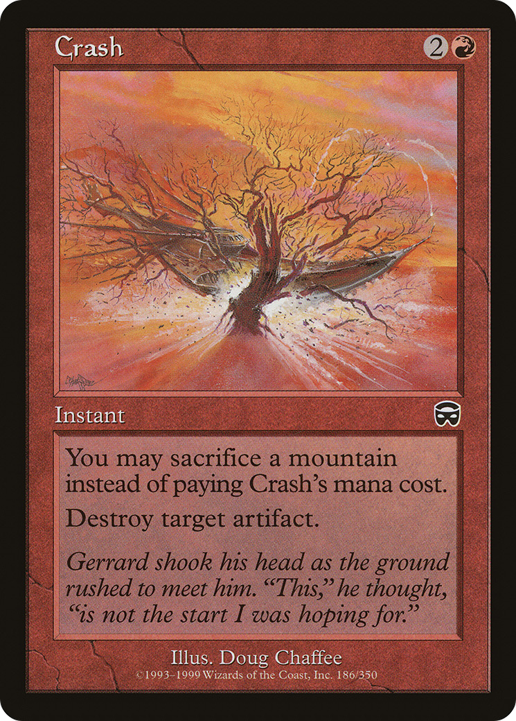 Crash (MMQ-186) -  Foil