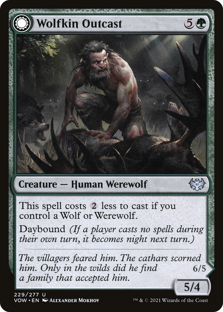 Wolfkin Outcast // Wedding Crasher (VOW-229) - : (Double Faced Transform)