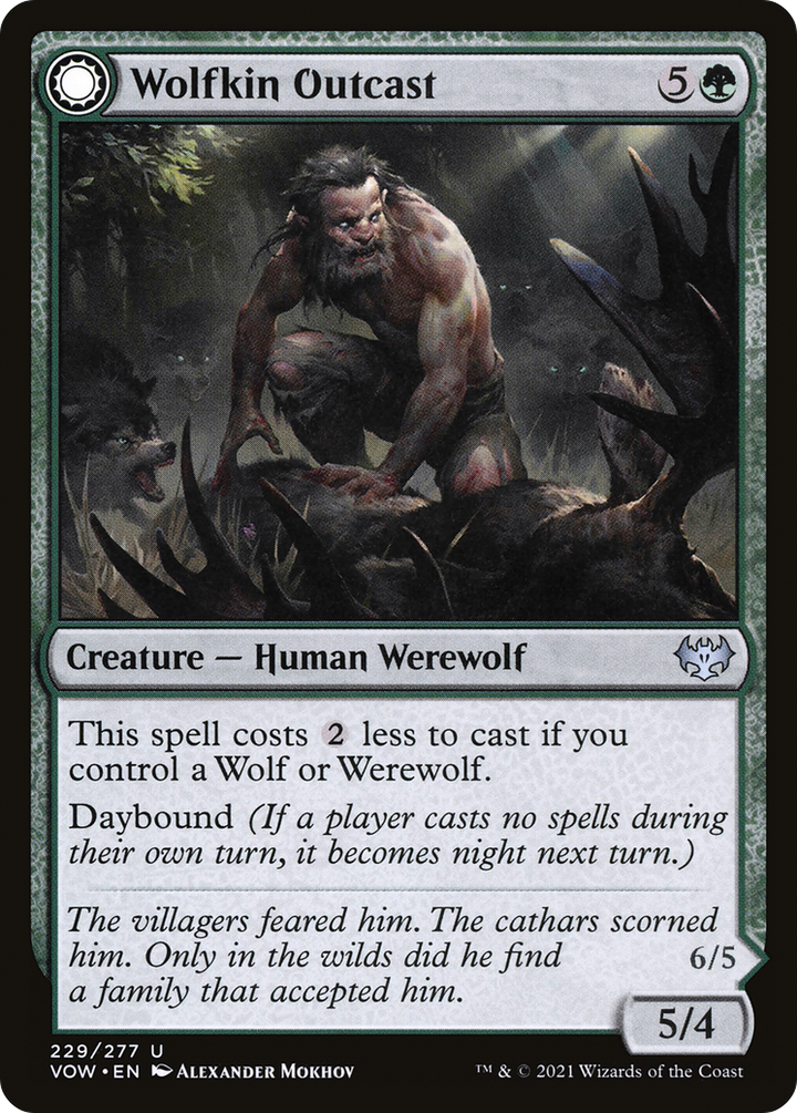 Wolfkin Outcast // Wedding Crasher (VOW-229) - : (Double Faced Transform)