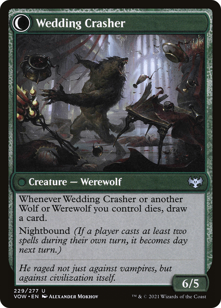 Wolfkin Outcast // Wedding Crasher (VOW-229) - : (Double Faced Transform)