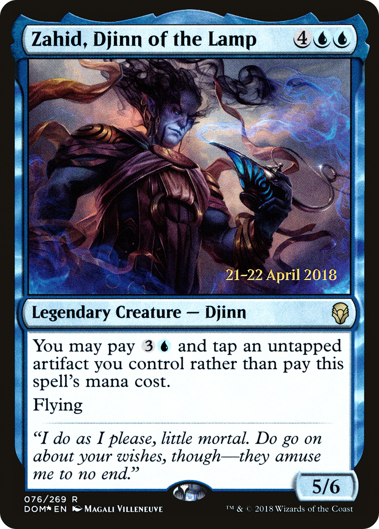 Zahid, Djinn of the Lamp (PRE-76S) -  Foil