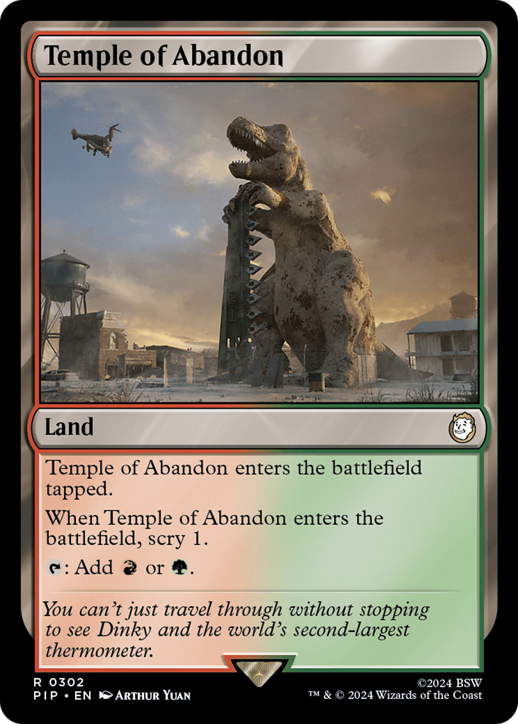 Temple of Abandon (PIP-302) -  Foil