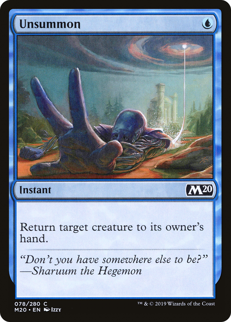 Unsummon (M20-078) -