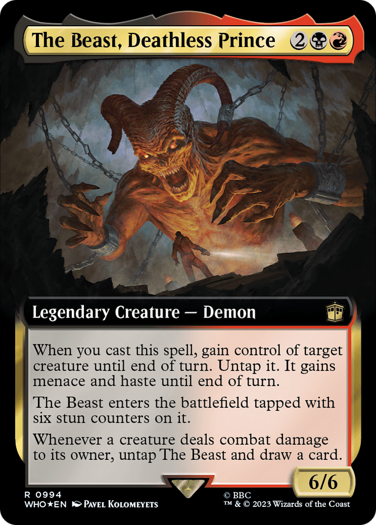 The Beast, Deathless Prince (WHO-994) - : (Extended Art) Foil