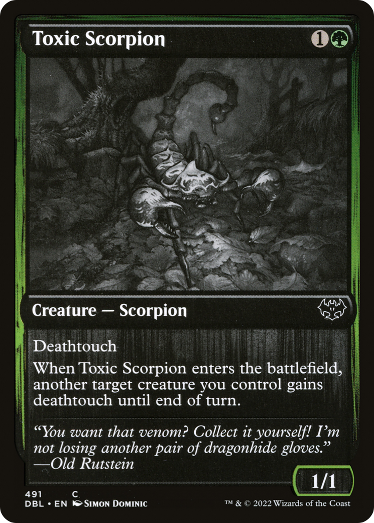 Toxic Scorpion (DBL-491) -