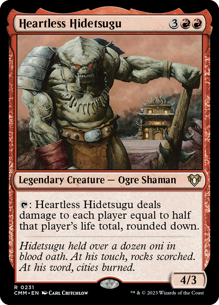 Heartless Hidetsugu (CMM-231) -  Foil