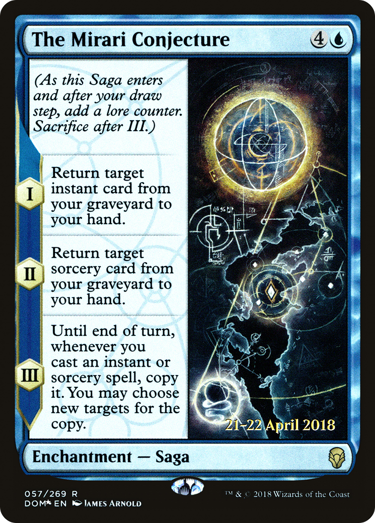 The Mirari Conjecture (PRE-57S) -  Foil