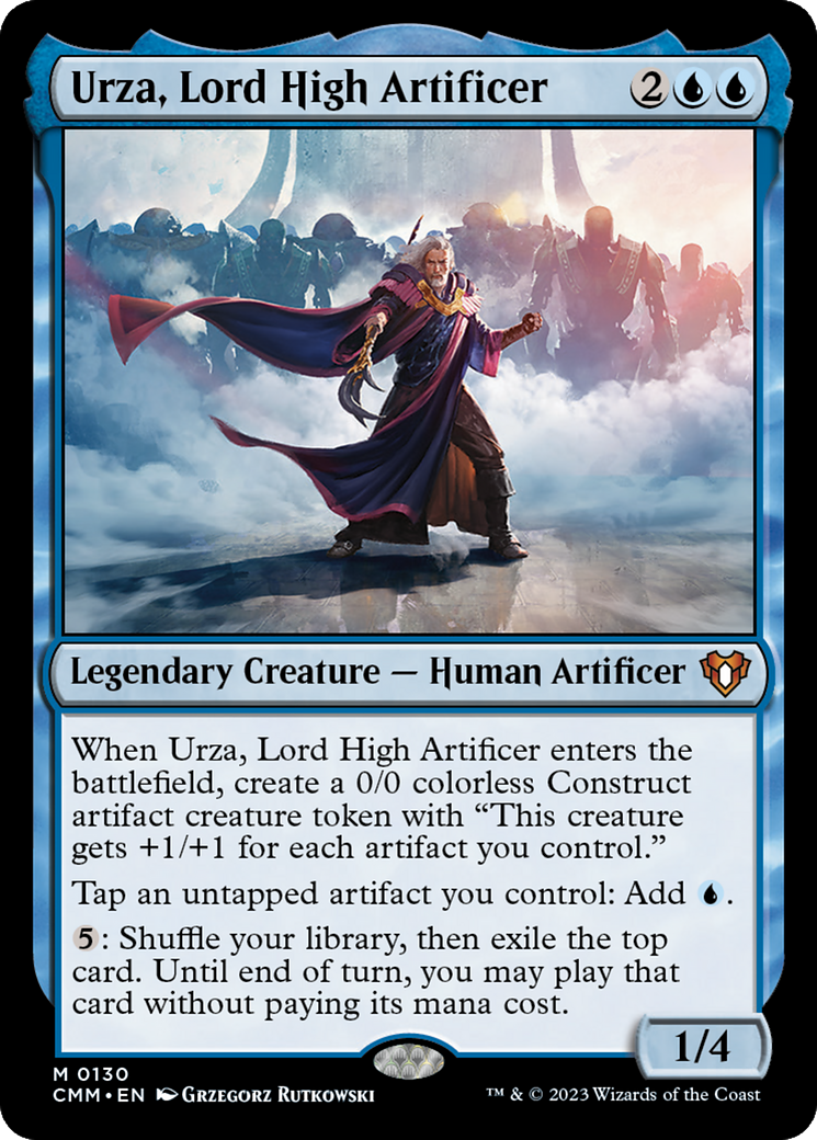 Urza, Lord High Artificer (CMM-130) -