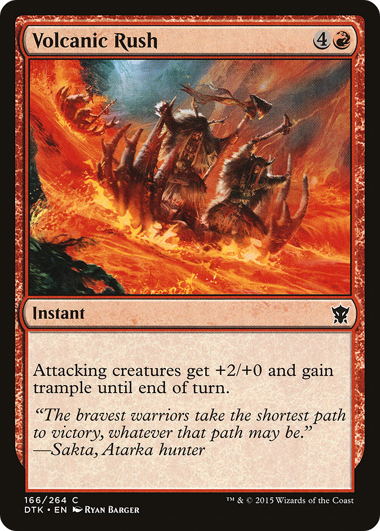 Volcanic Rush (DTK-166) -