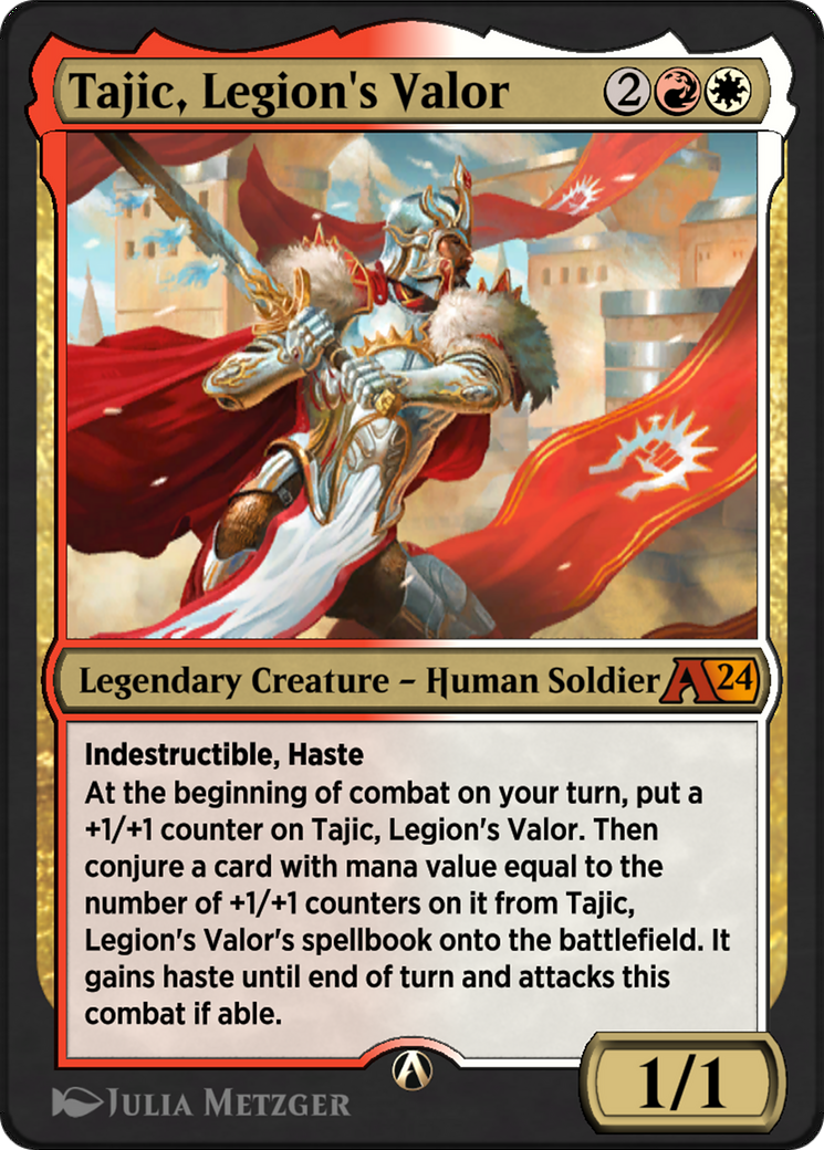 Tajic, Legion's Valor (YMKM-028) -