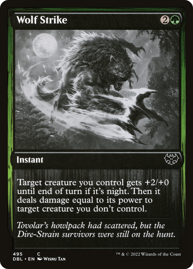 Wolf Strike (DBL-495) -  Foil