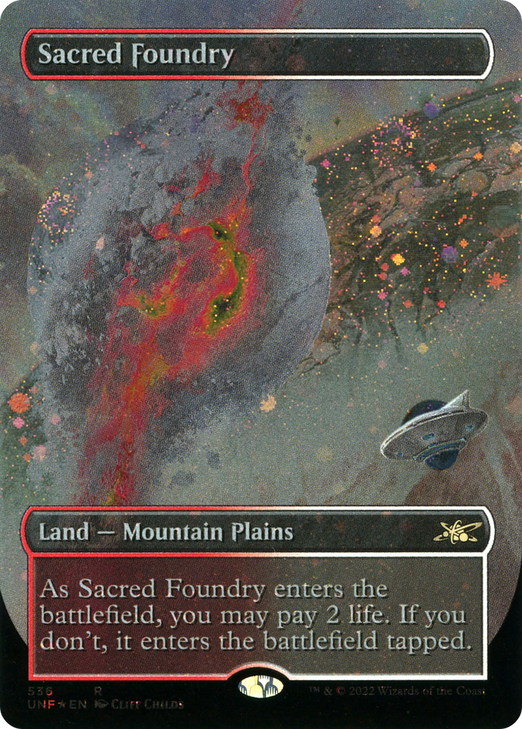 Sacred Foundry (UNF-536) -  (Borderless) Foil