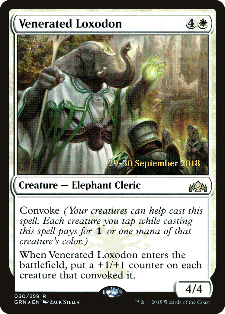 Venerated Loxodon (PRE-30S) -  Foil