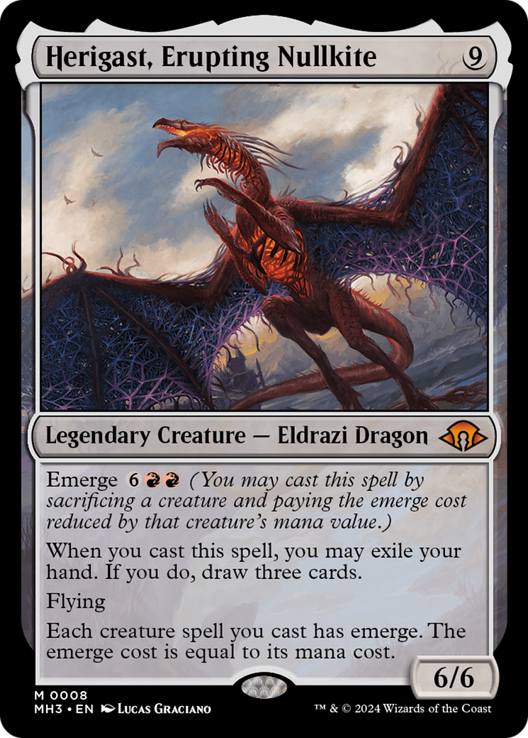 Herigast, Erupting Nullkite (MH3-008) -  Foil