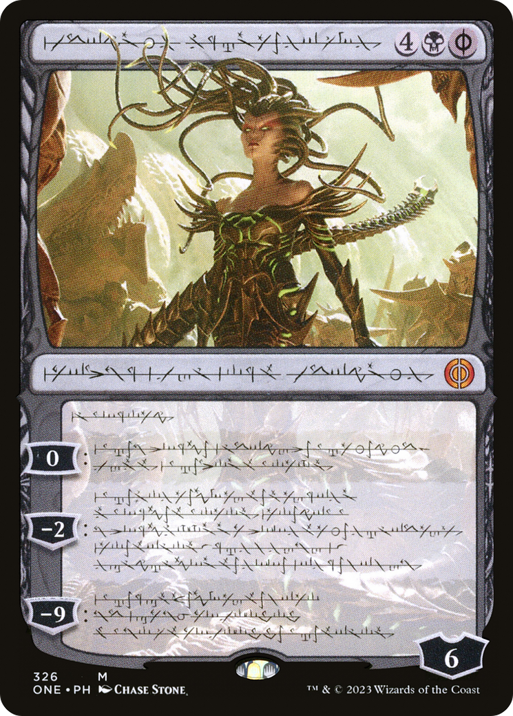 Vraska, Betrayal's Sting (ONE-326) - : (Showcase) Foil