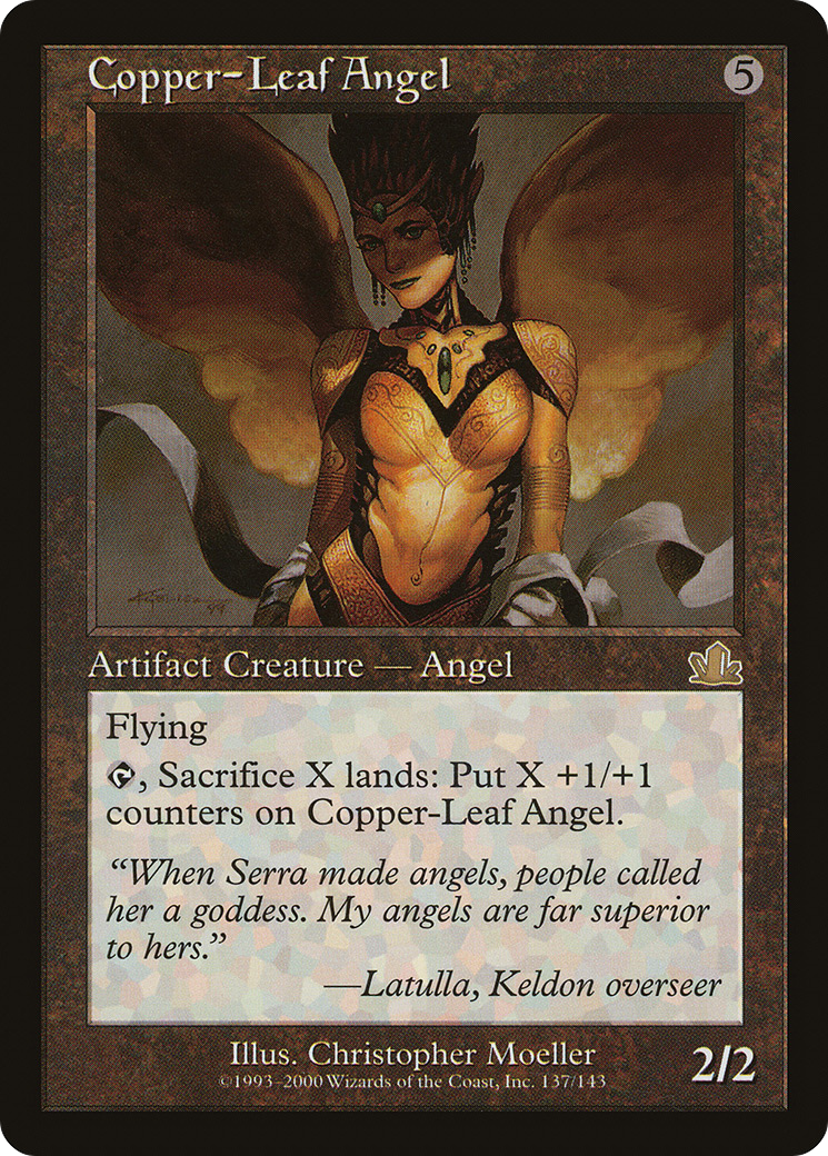 Copper-Leaf Angel (PCY-137) -  Foil