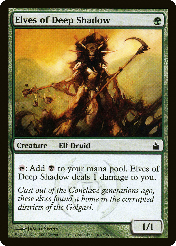 Elves of Deep Shadow (RAV-161) -  Foil