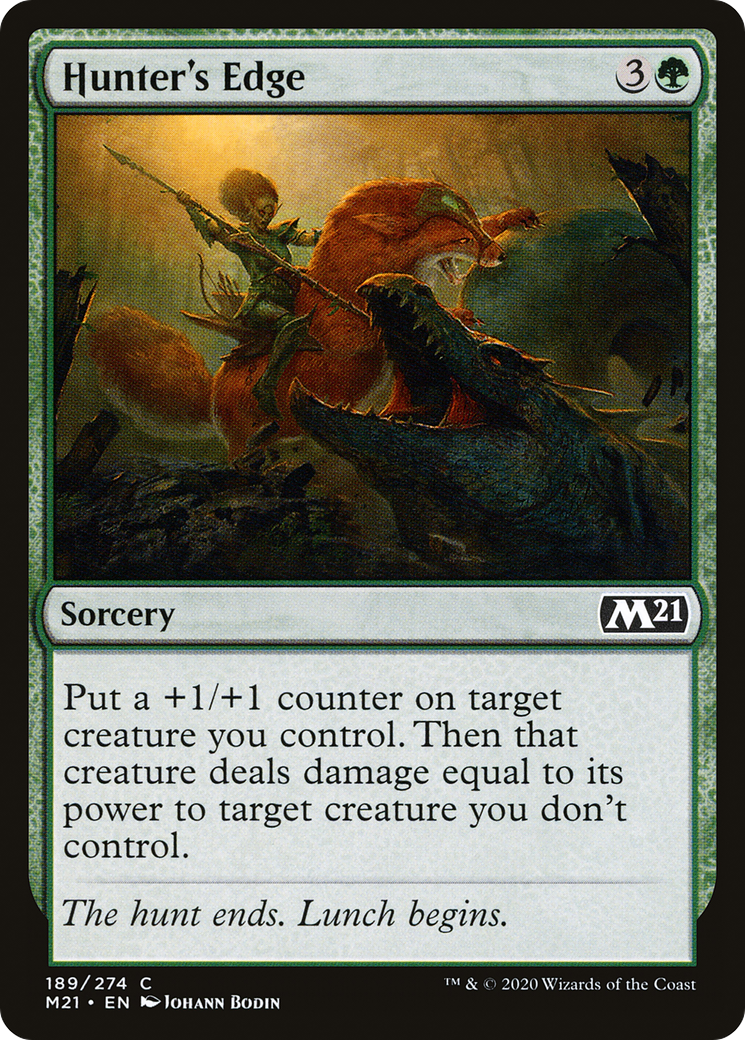 Hunter's Edge (M21-189) -  Foil