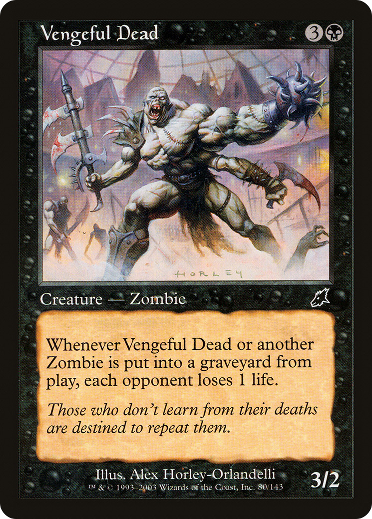 Vengeful Dead (SCG-080) -  Foil