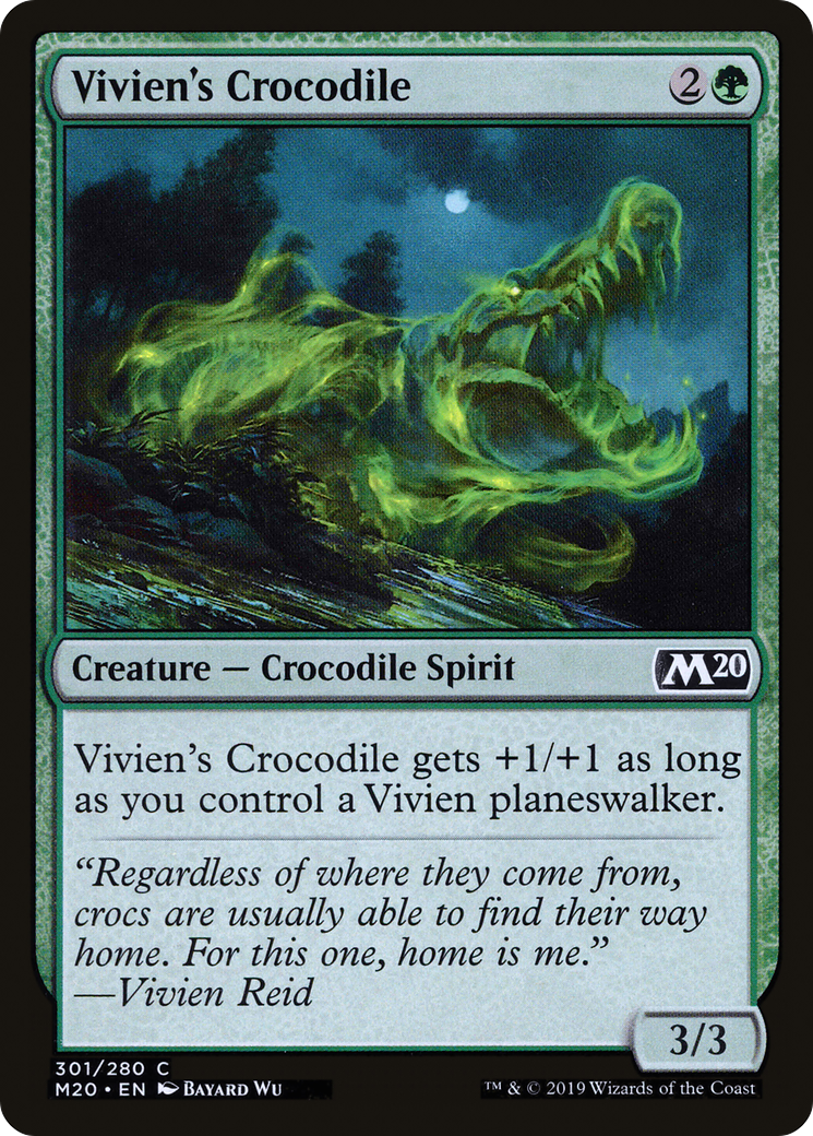 Vivien's Crocodile (M20-301) -