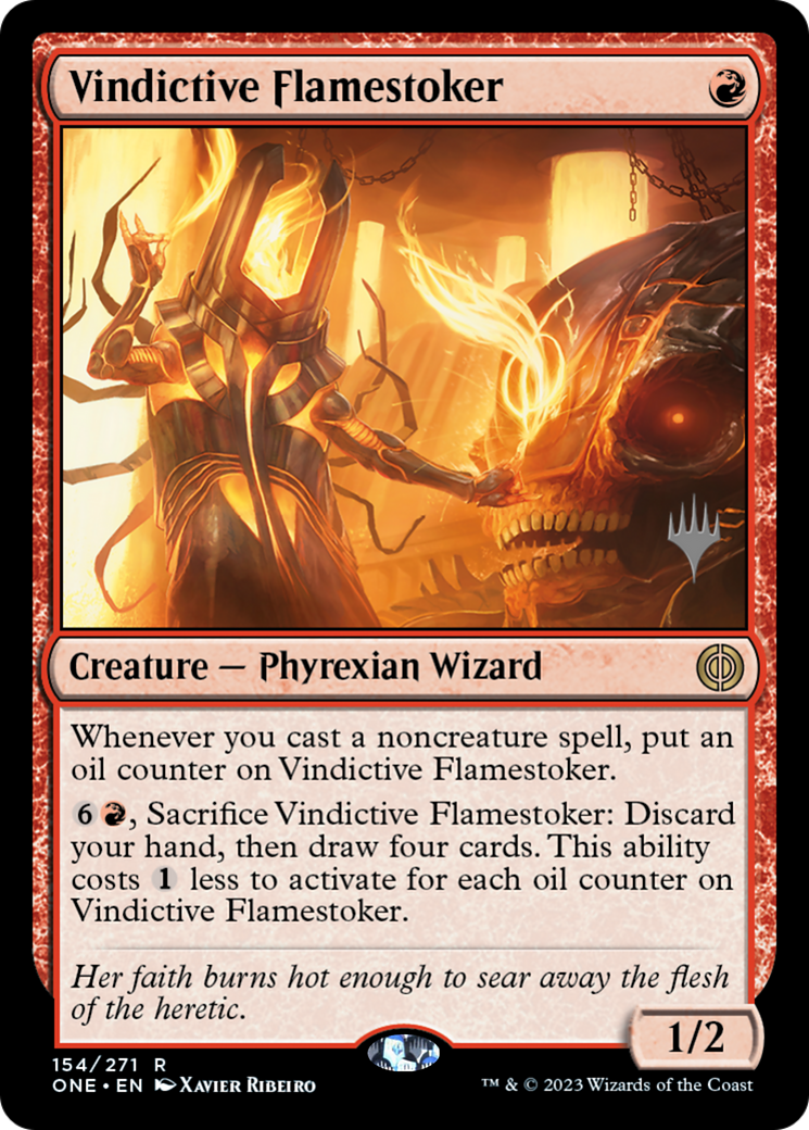 Vindictive Flamestoker (PPONE-154P) -  Foil